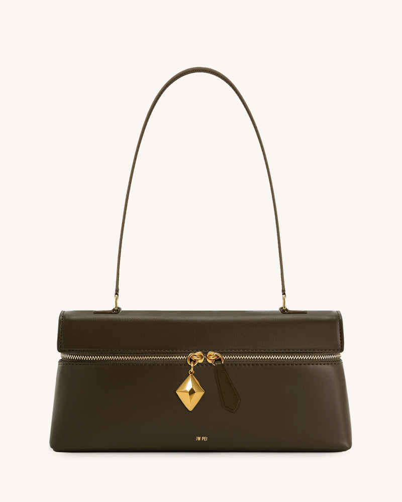 Ava Top Handle Bag - Olive