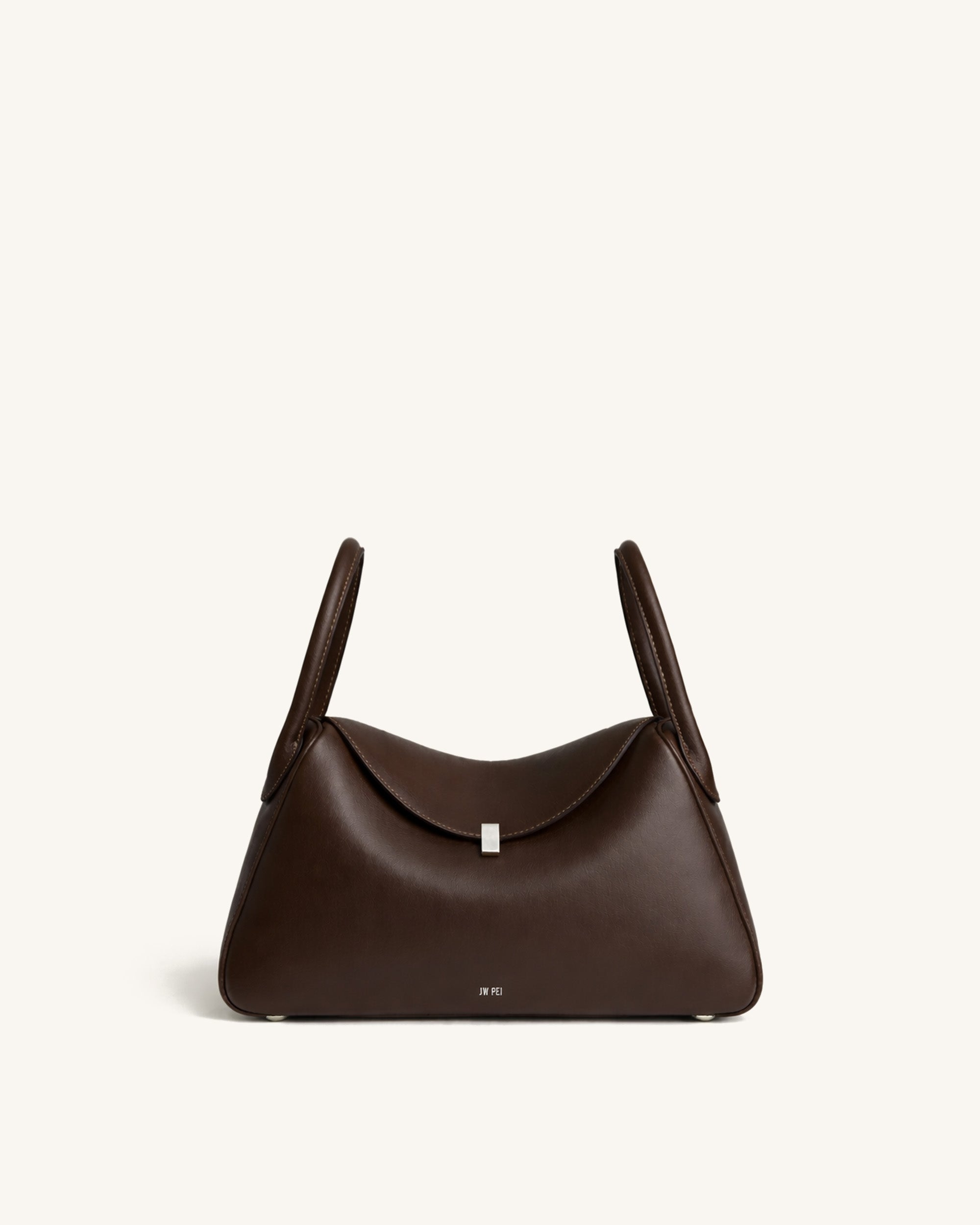Mia Top Handle Bag - Brown