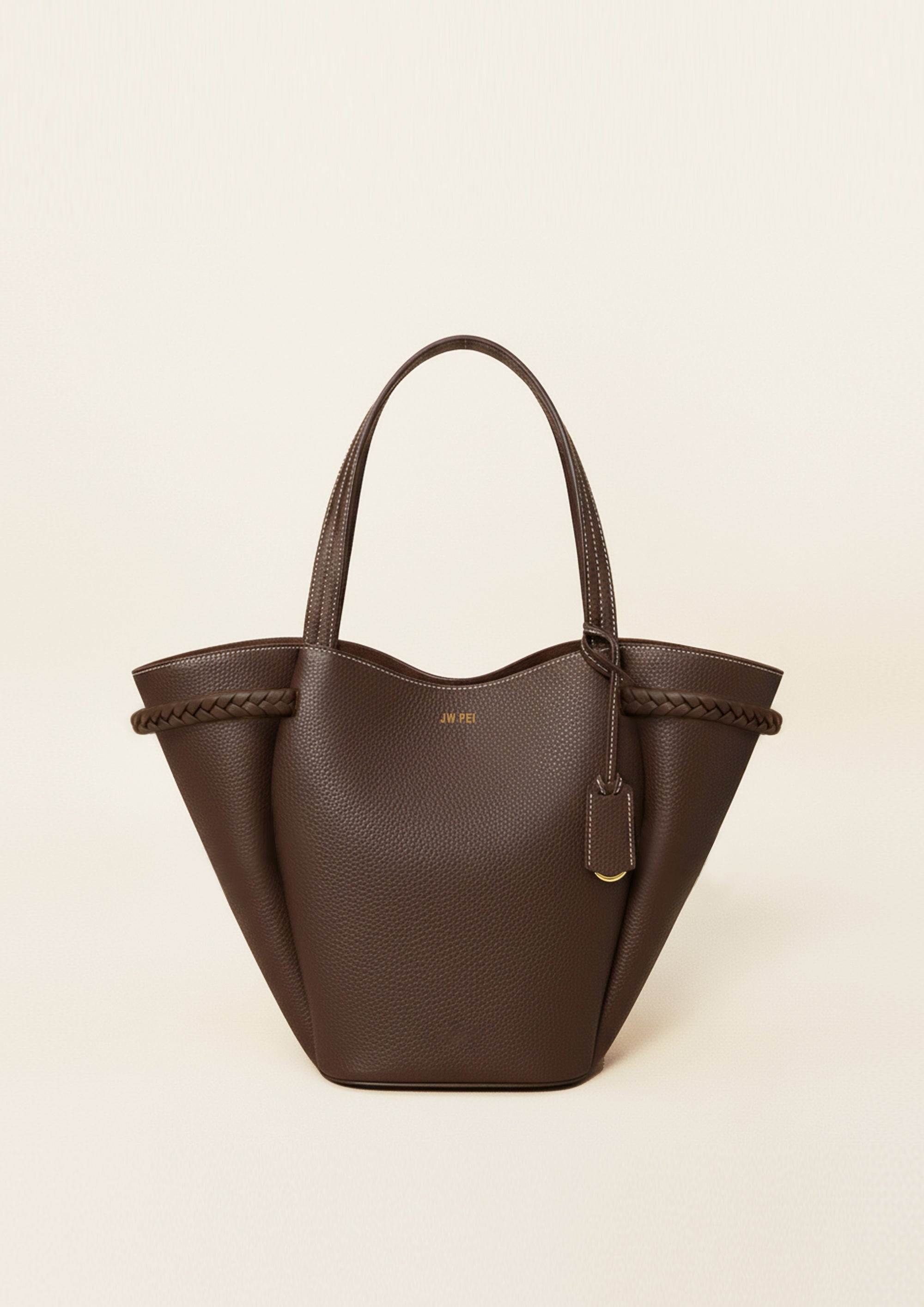Aria Brown Tote Bag - Brown