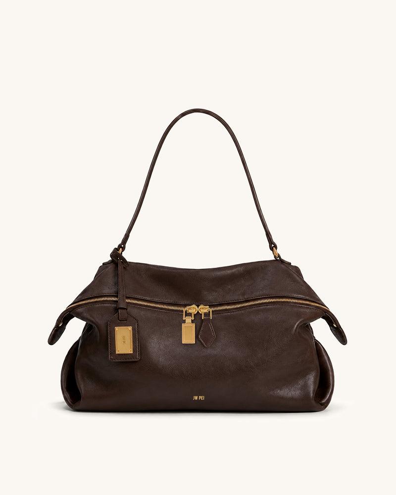 Cleo Hobo Bag - Brown