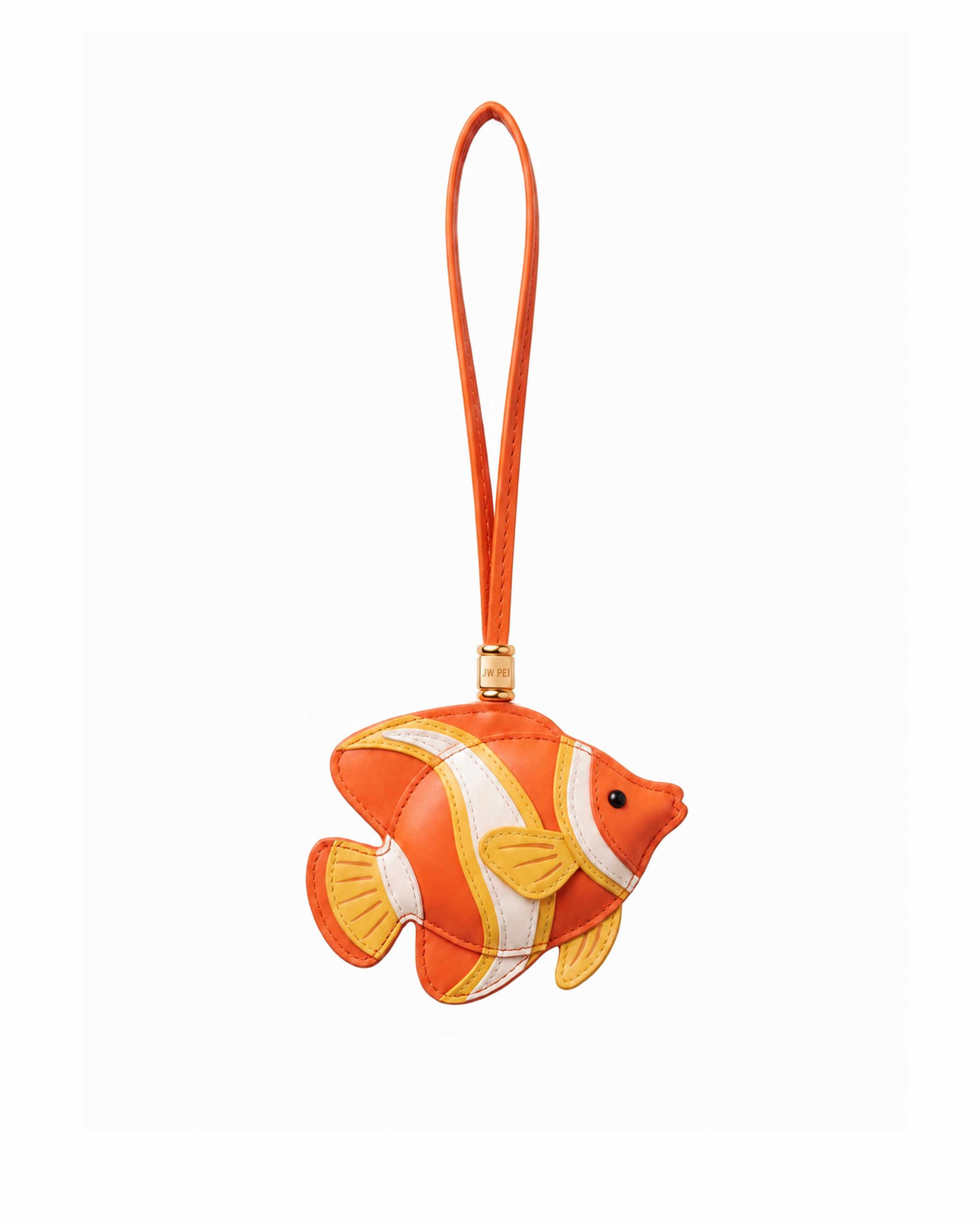 Tropical Fish Bag Charm - Orange
