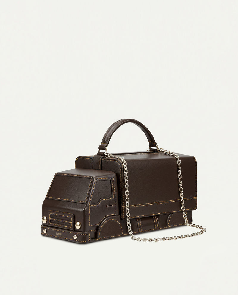 Truck Box Top Handle Bag - Brown