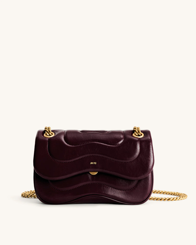 Tina Quilted Chain Crossbody - Andorra Red