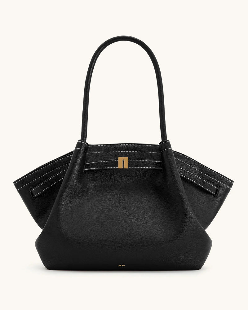 Hana Large Tote Bag - Burgundy
