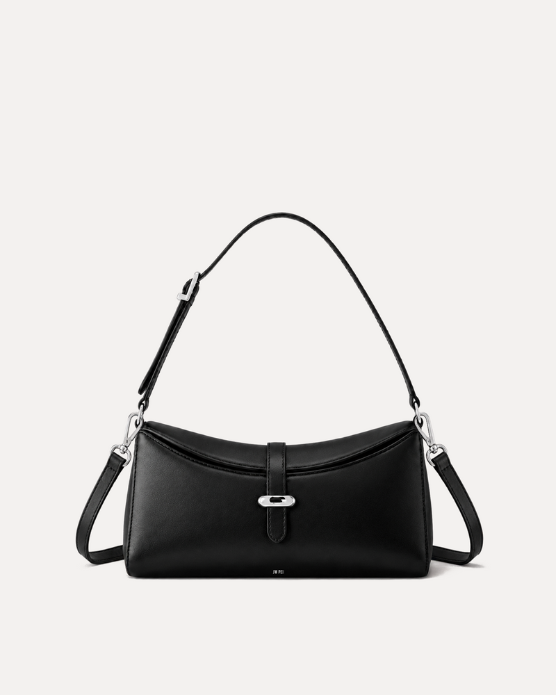 Harper Crescent Hobo Bag - Black