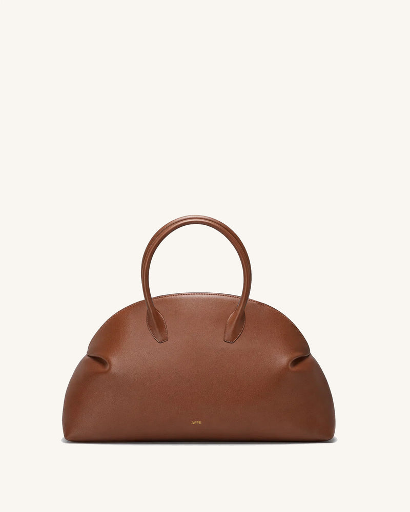 Aria Half-Moon Top Handle - Brown