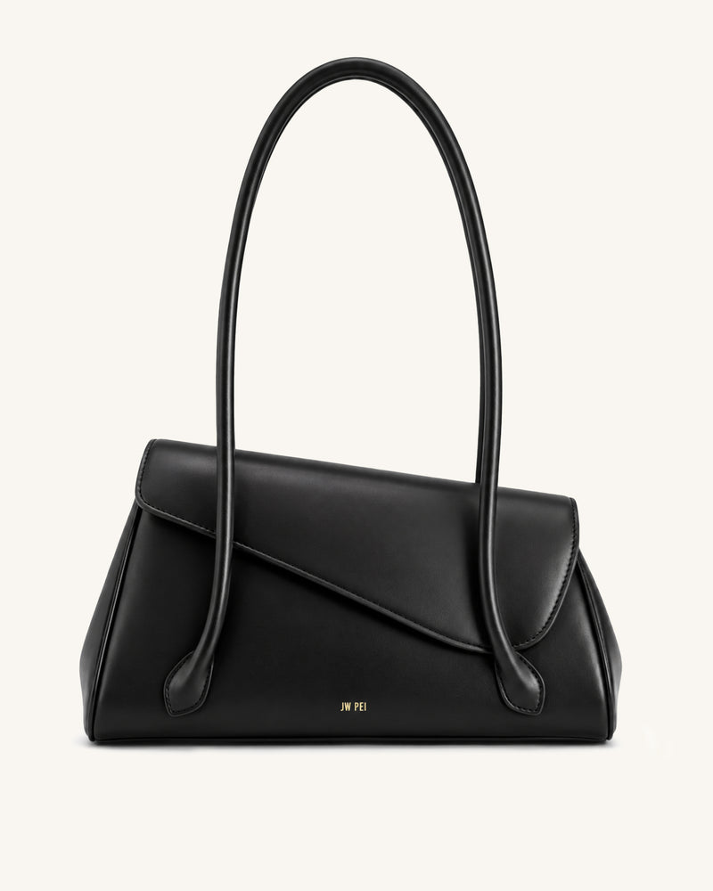 Addisyn Long Handle Shoulder Bag - Black