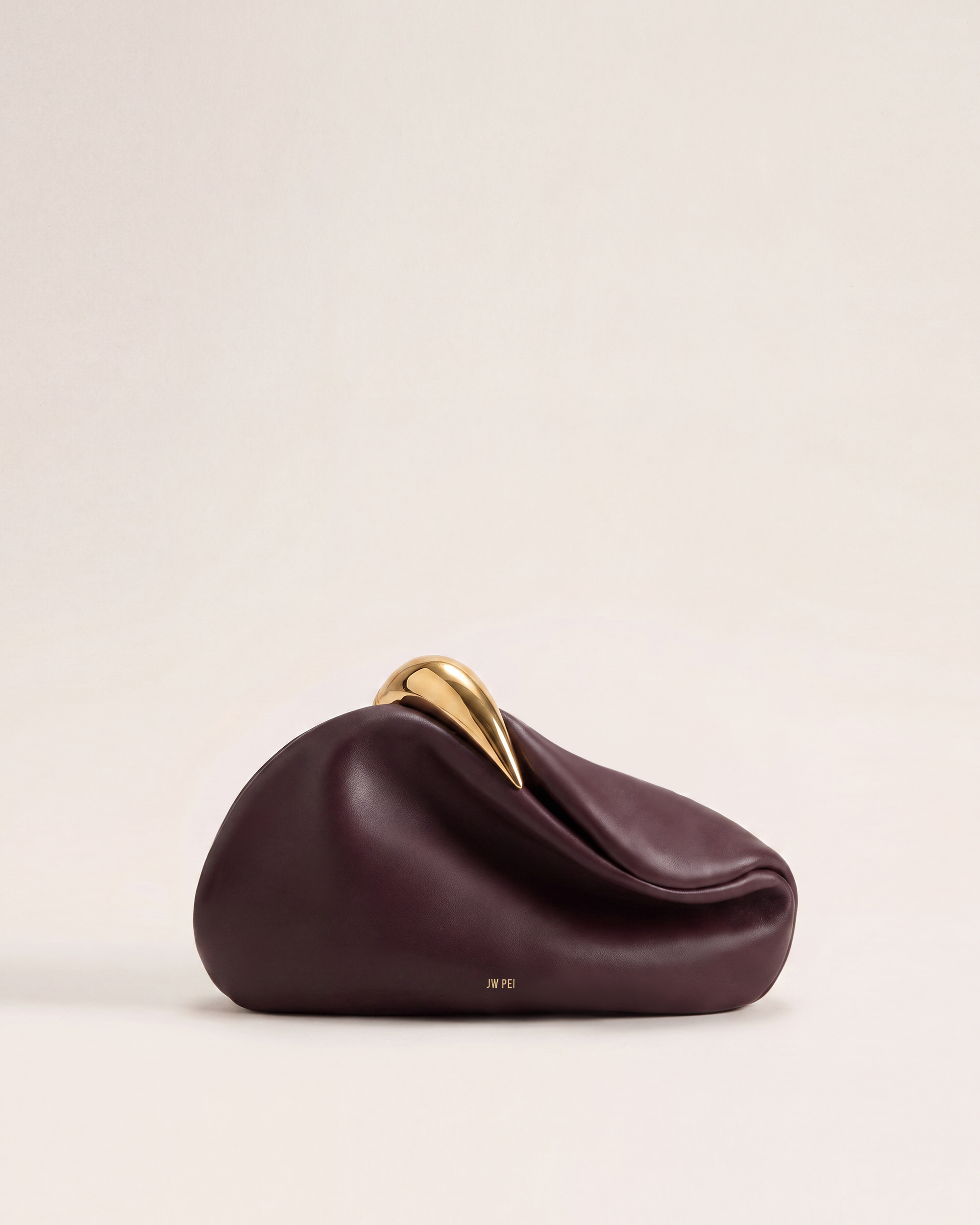 Mia Slouch Clutch - Burgundy