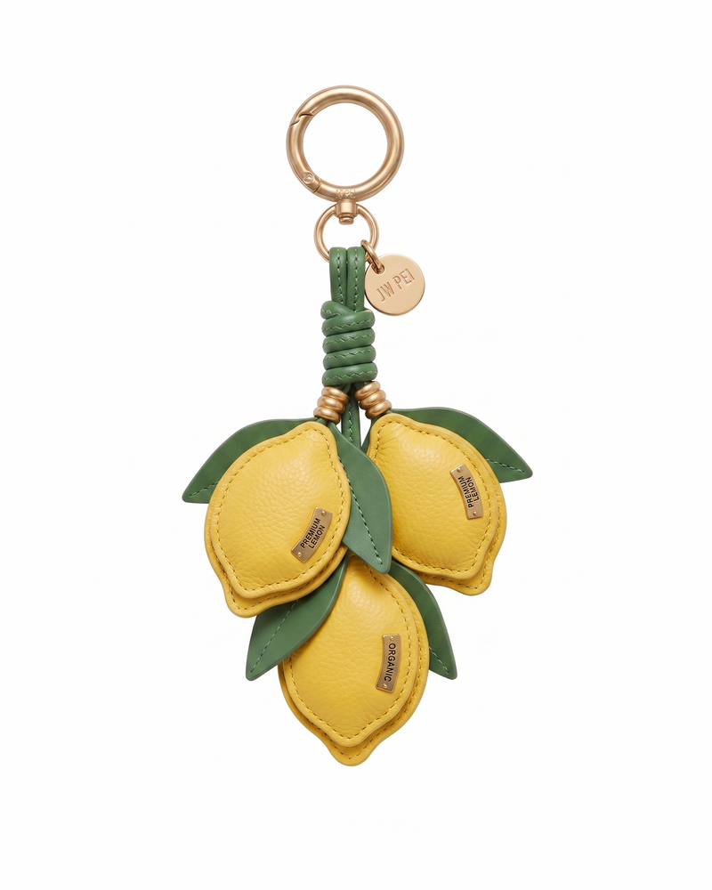 Lemon Cluster Bag Charm - Yellow