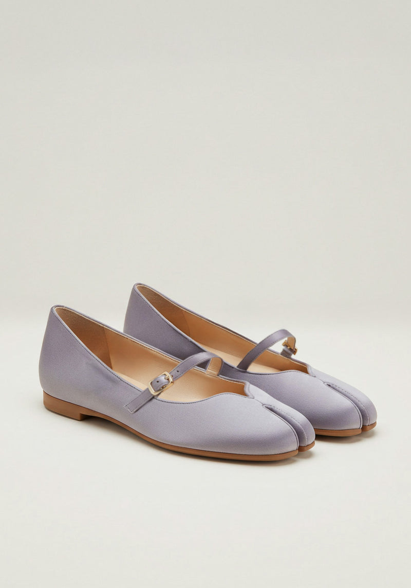 Lila Split Mary Janes – Purple