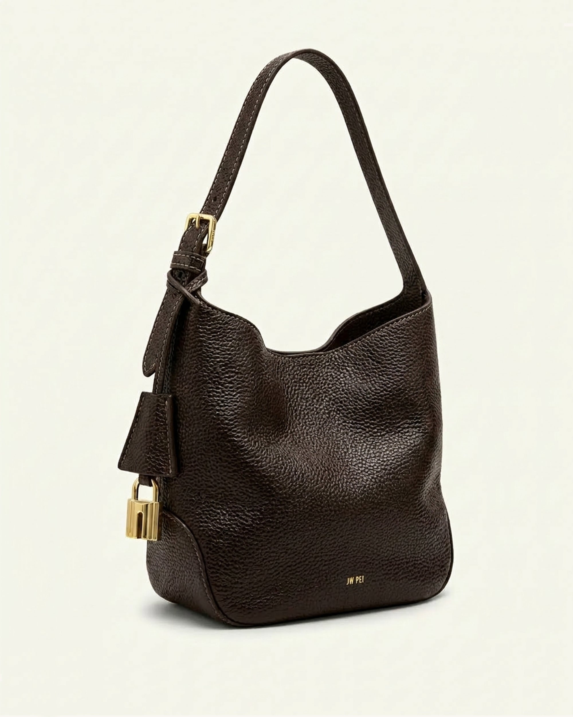 Ines Hobo Bag - Dark Brown