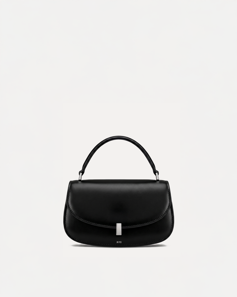 Luna Top Handle Bag - Black