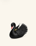 Alani Swan Shaped Crossbody Bag - Black