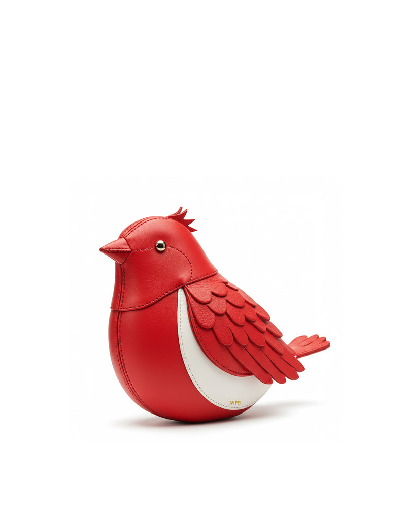 Bird Inspired Shaped Bag - Red