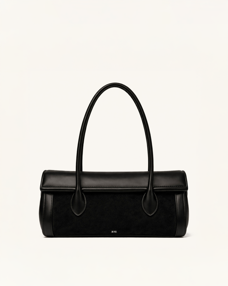 Luna Tube Shoulder Bag - Black