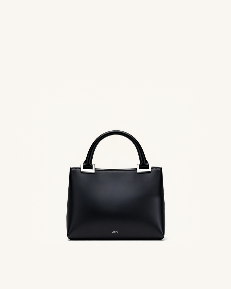 Ava Top Handle Bag - Black