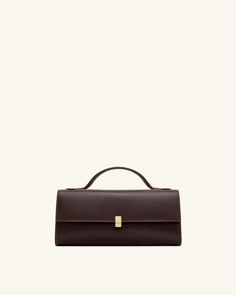 Demi Top Handle Bag - Brown