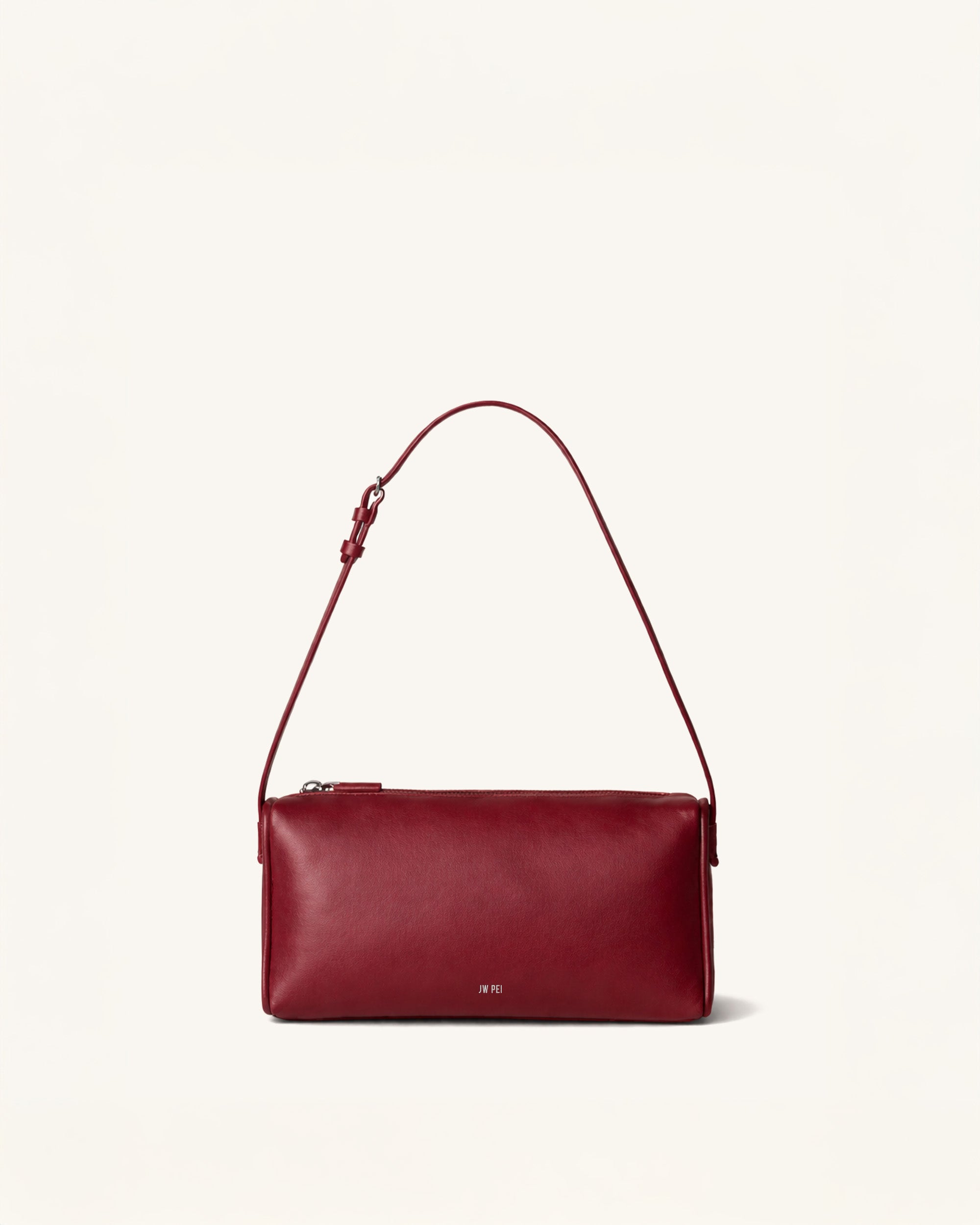 Mia Rectangular Shoulder Bag - Red