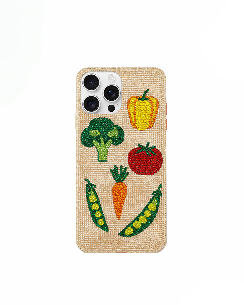 Vegetable Jewel Phone Case – Neutral