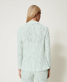 Mint Lace Tailored Blazer – Peppermint Green