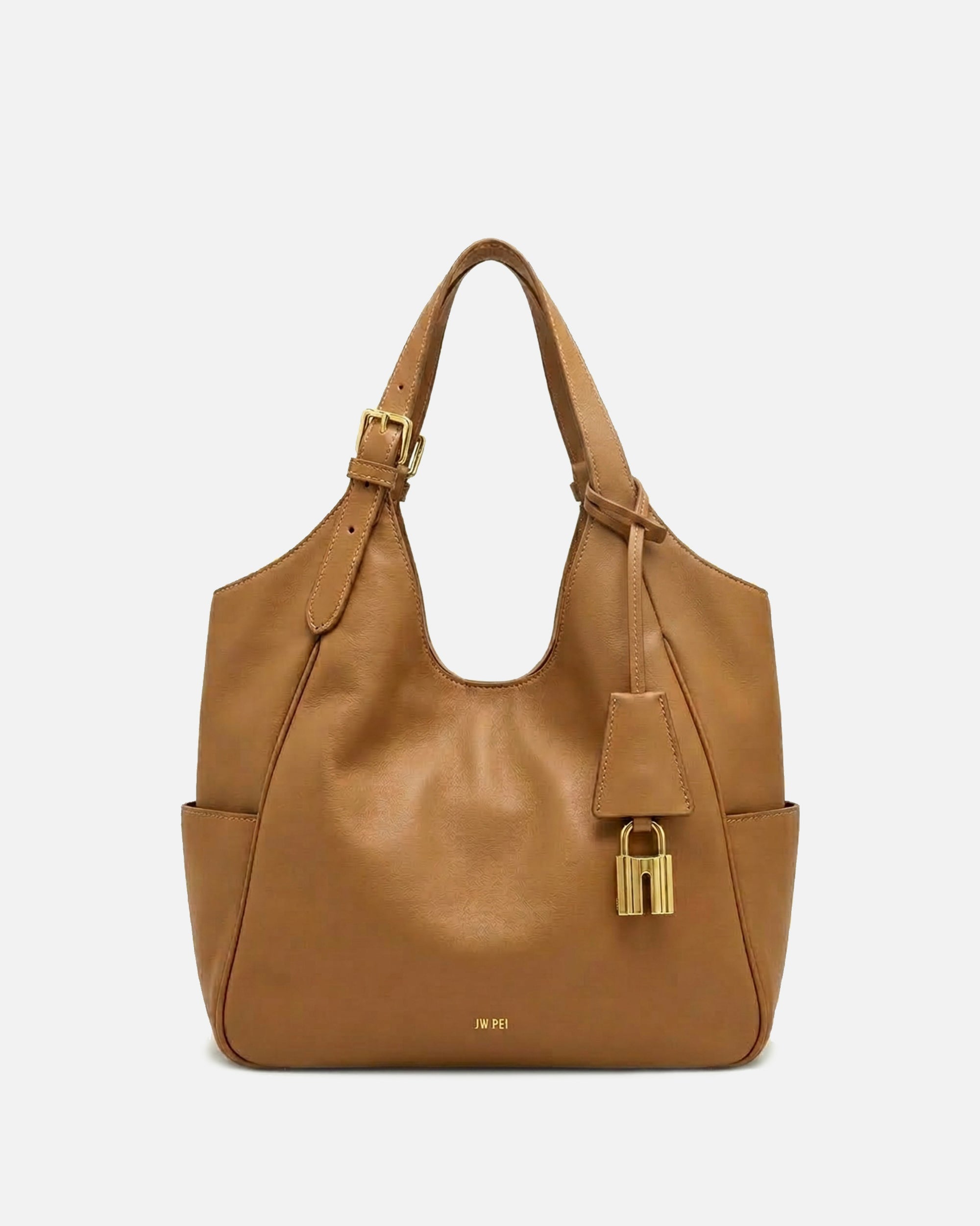 Ines Utility Tote Bag - Camel