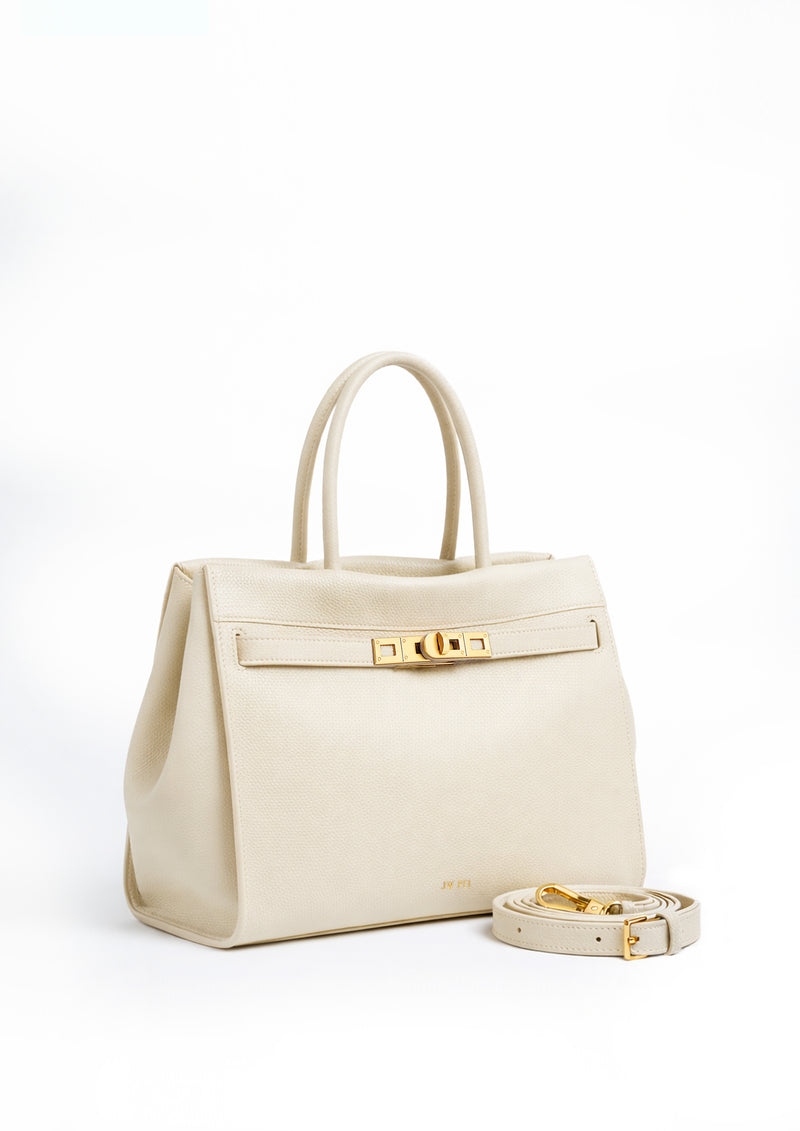 Avery Top Handle Bag - Ivory