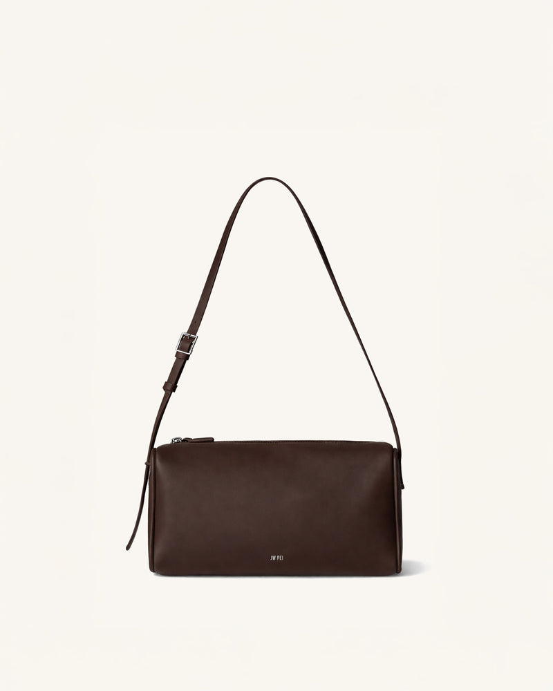 Mara Box Shoulder Bag - Brown