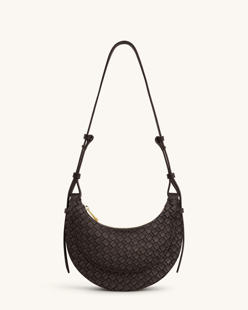 Swan Shaped Crossbody Bag - Black