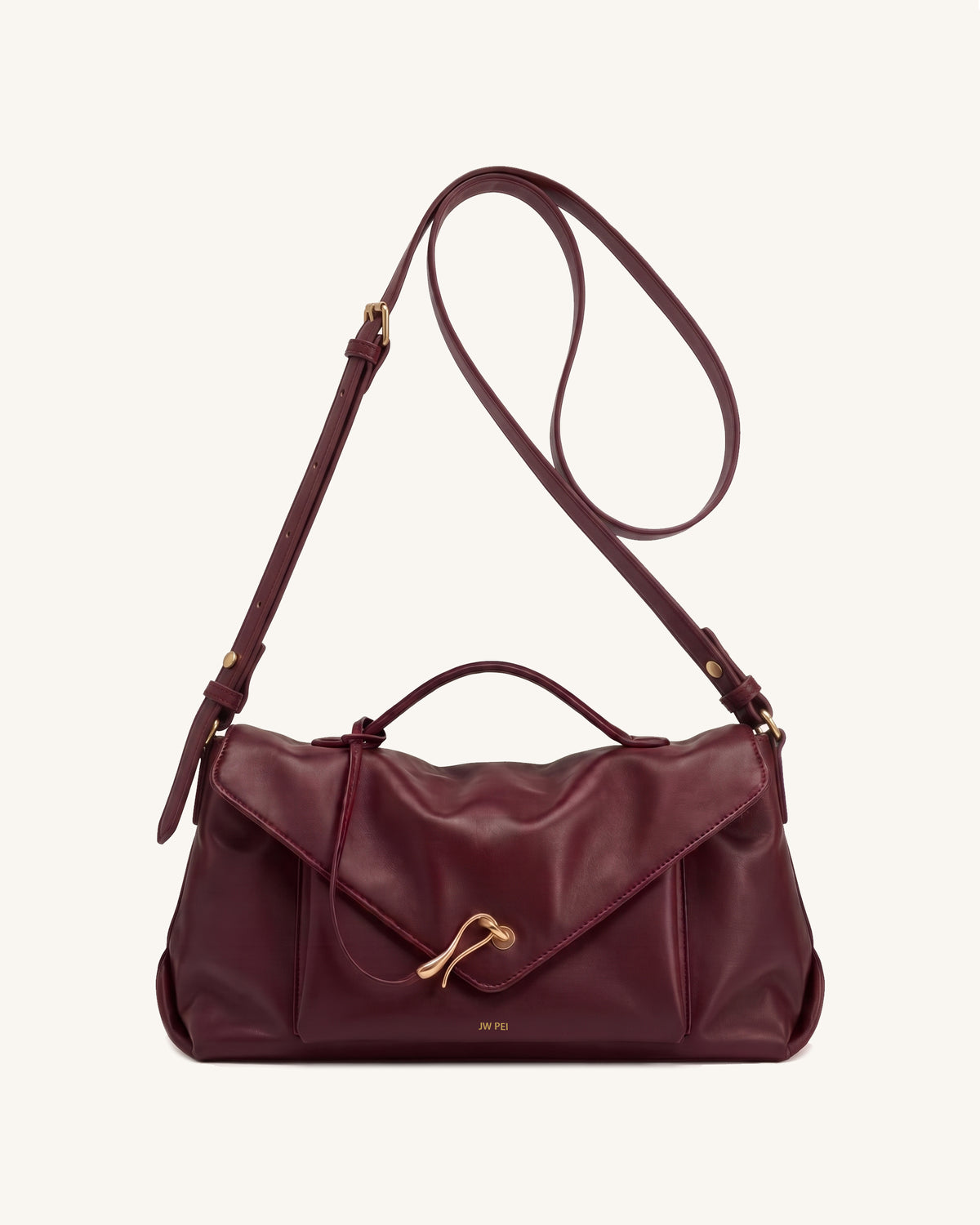 Celeste Crossbody Bag - Burgundy