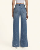The Mermaid Shimmer Pearl Jeans - Dancing in The Moonlight