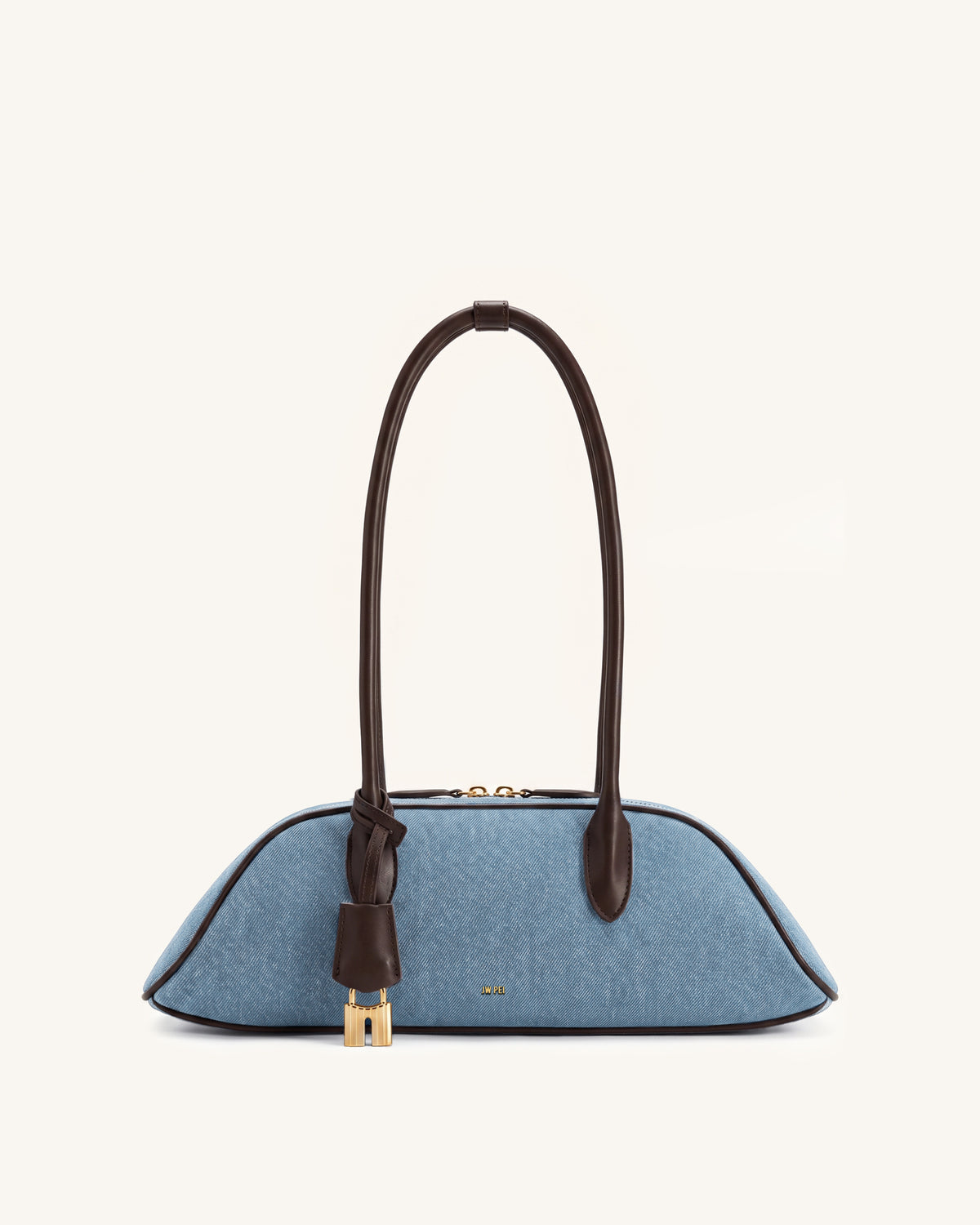Zora Shoulder Bag - Light Blue Denim