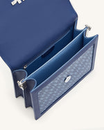 FEI Mini Flap Crossbody - Navy