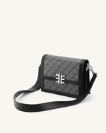 FEI Mini Flap Crossbody - Iron Black