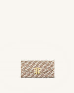 FEI Chain Clutch Bag - Brown