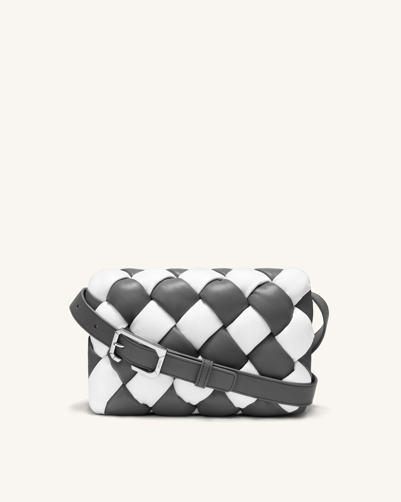 Maze Bag - White & Dark Gray