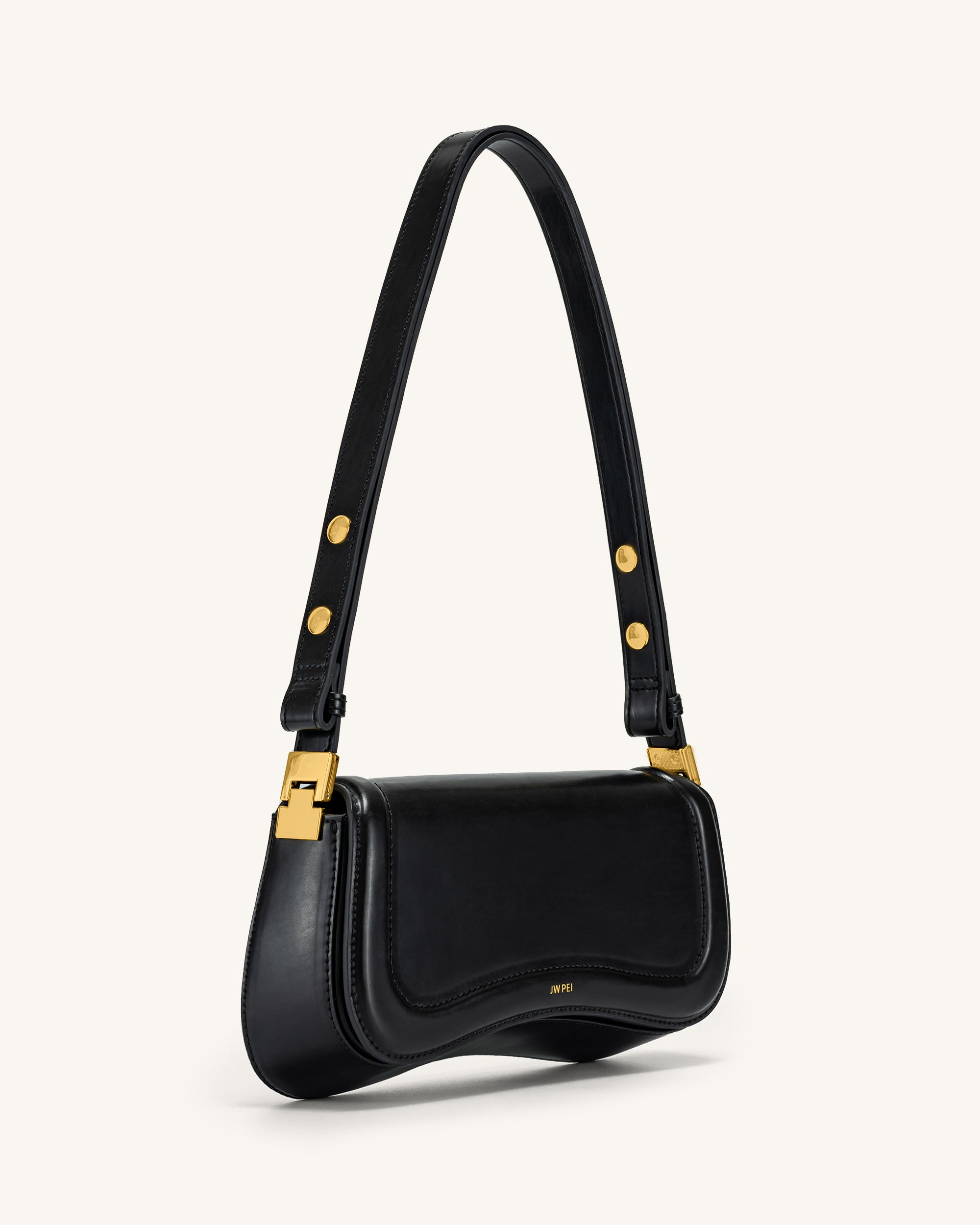 FEI Straps Phone Bag - Black Online Shopping - JW Pei