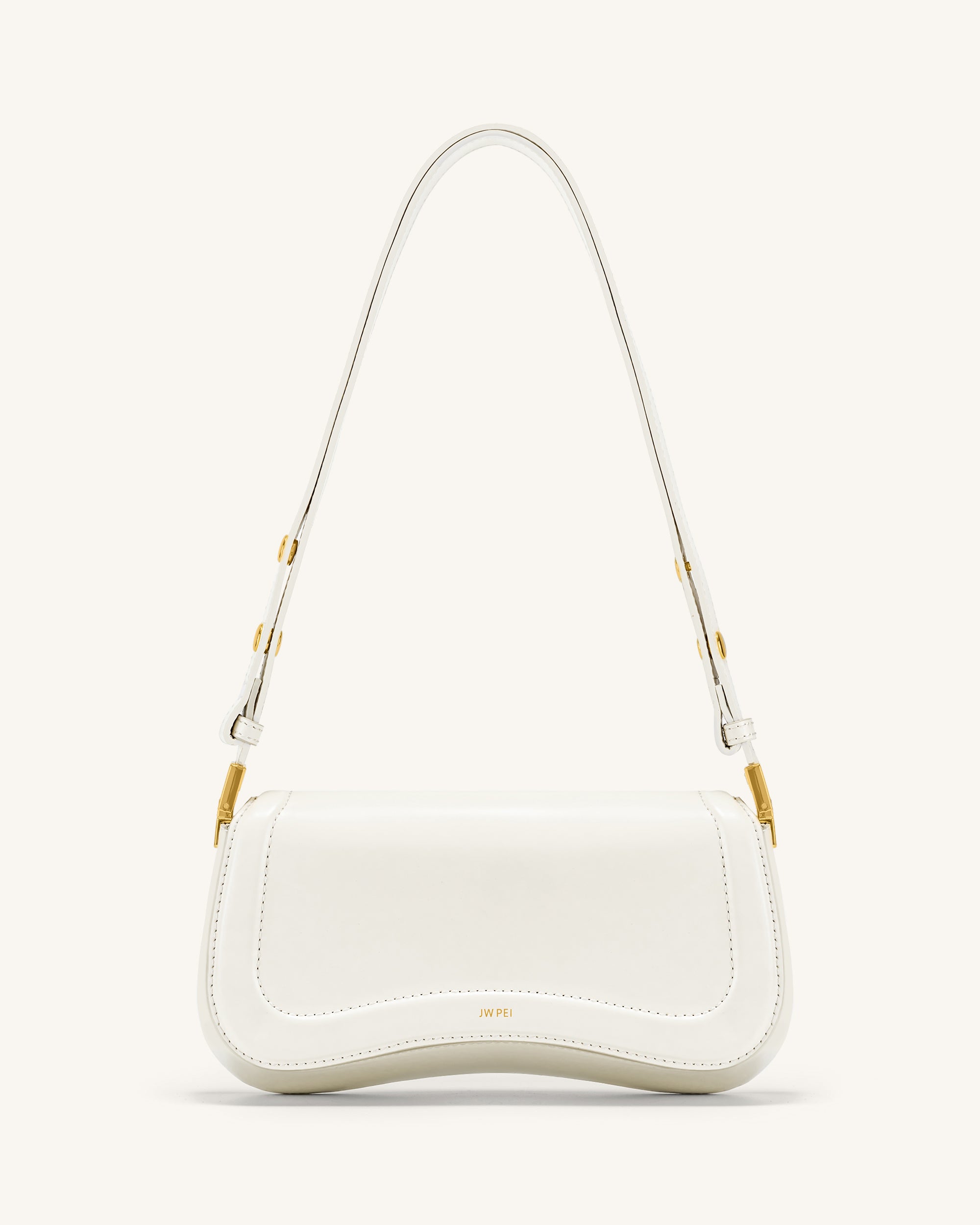 Joy Shoulder Bag - White - JW PEI