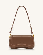 JW PEI Women's Joy Shoulder Bag (Acorn Brown): Handbags