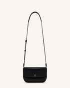 Debby Flap Crossbody  Bag - Black