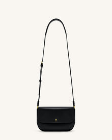 Debby Flap Crossbody  Bag - Black
