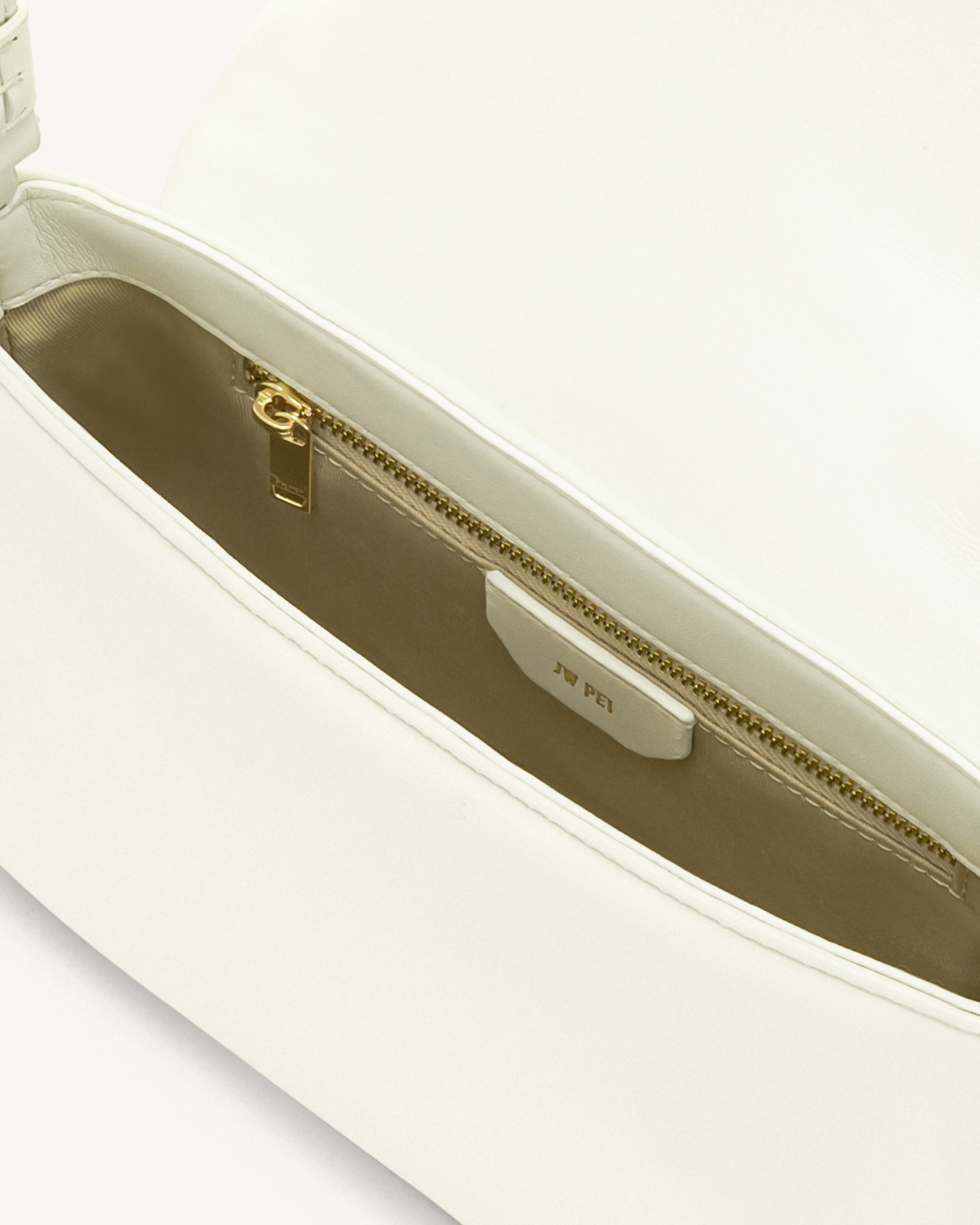 Debby Flap Crossbody  Bag - White