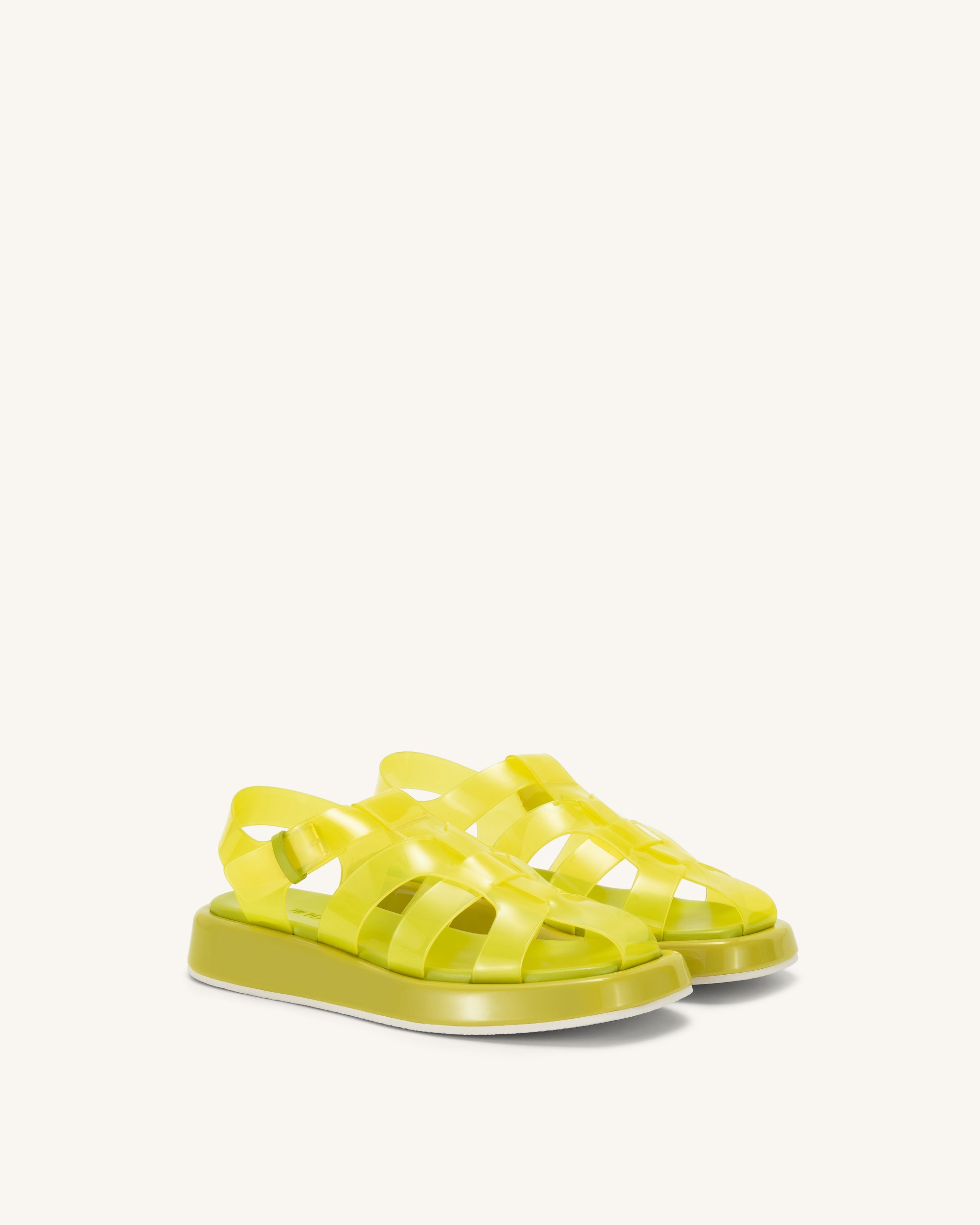 【JW PEI】■セレブ着用■PIPER Sandal■アイドル着用■ Piper Platform Sandal - Yellow | JW PEI