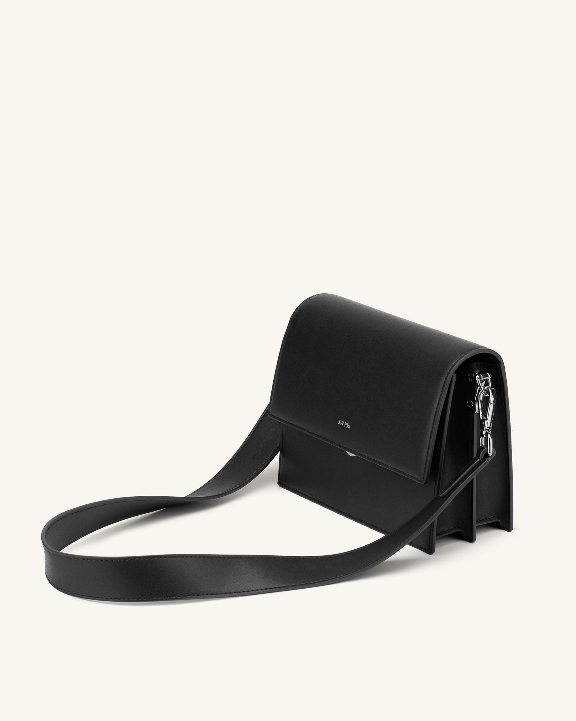 Fashion Mini Flap Bag & Purses - Black - JW PEI