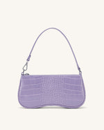 Eva Shoulder Bag - Purple Croc - Fashion Women Vegan Bag Online Shopping - JW Pei