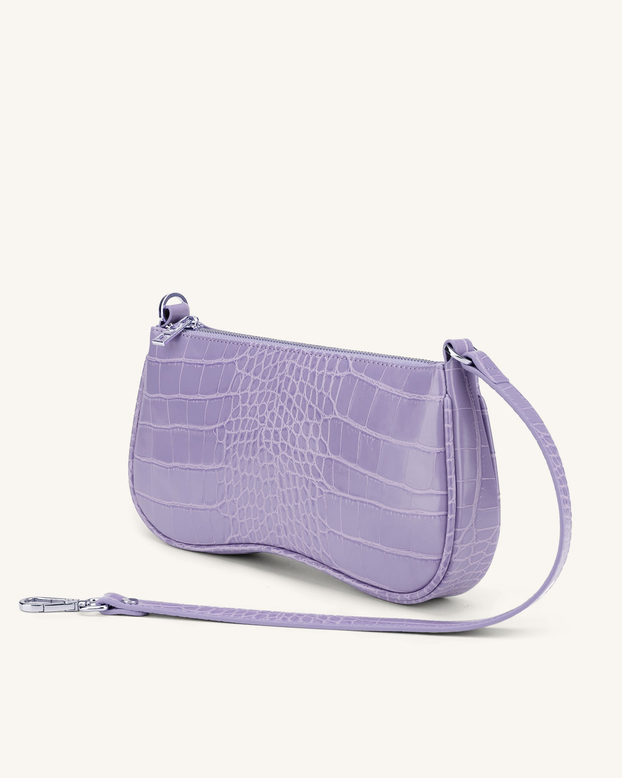 Fashion Mini Flap Bag & Purses - Croc Embossed - JW PEI