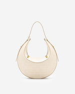 Rantan Bag - Beige  Croc
