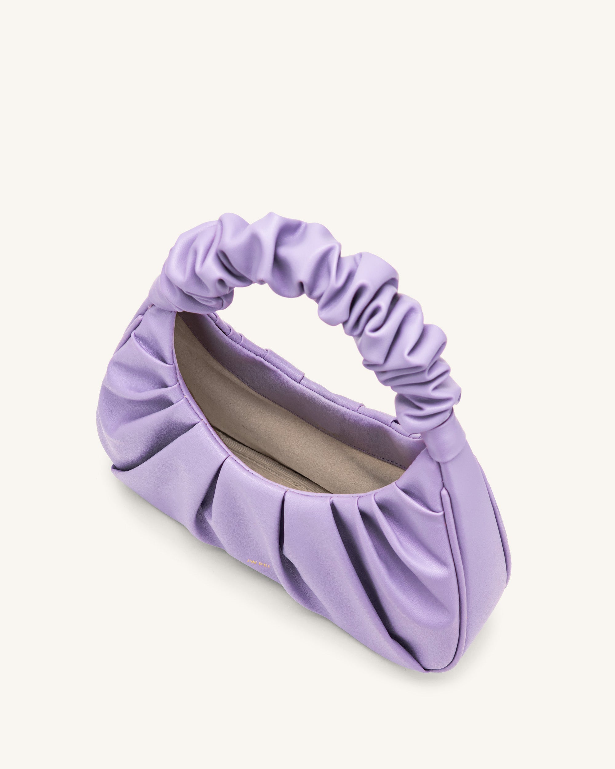 Croissant Shoulder Bag (L) - Purple