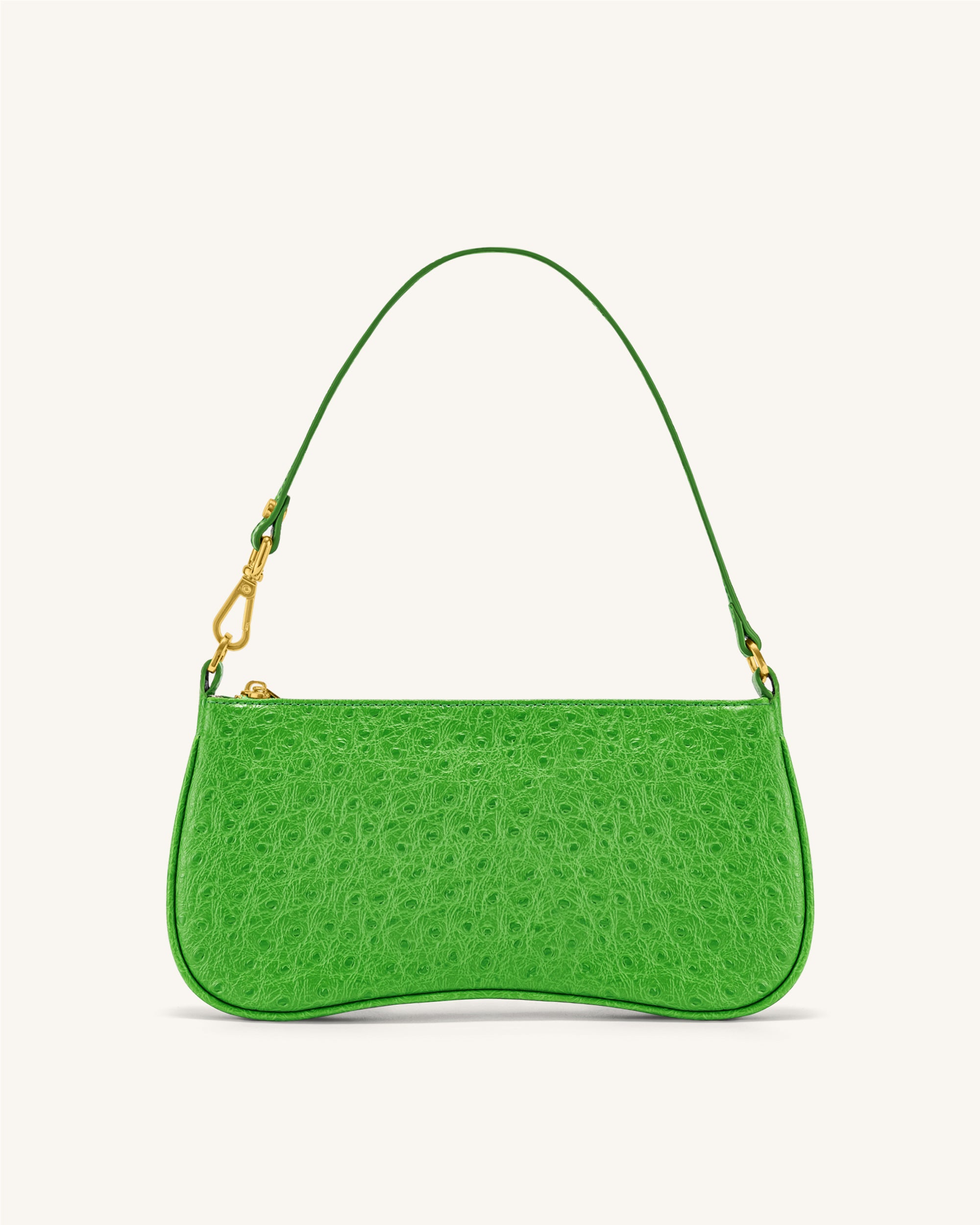 Eva Shoulder Handbag - Grass Green Ostrich Online Shopping - JW Pei