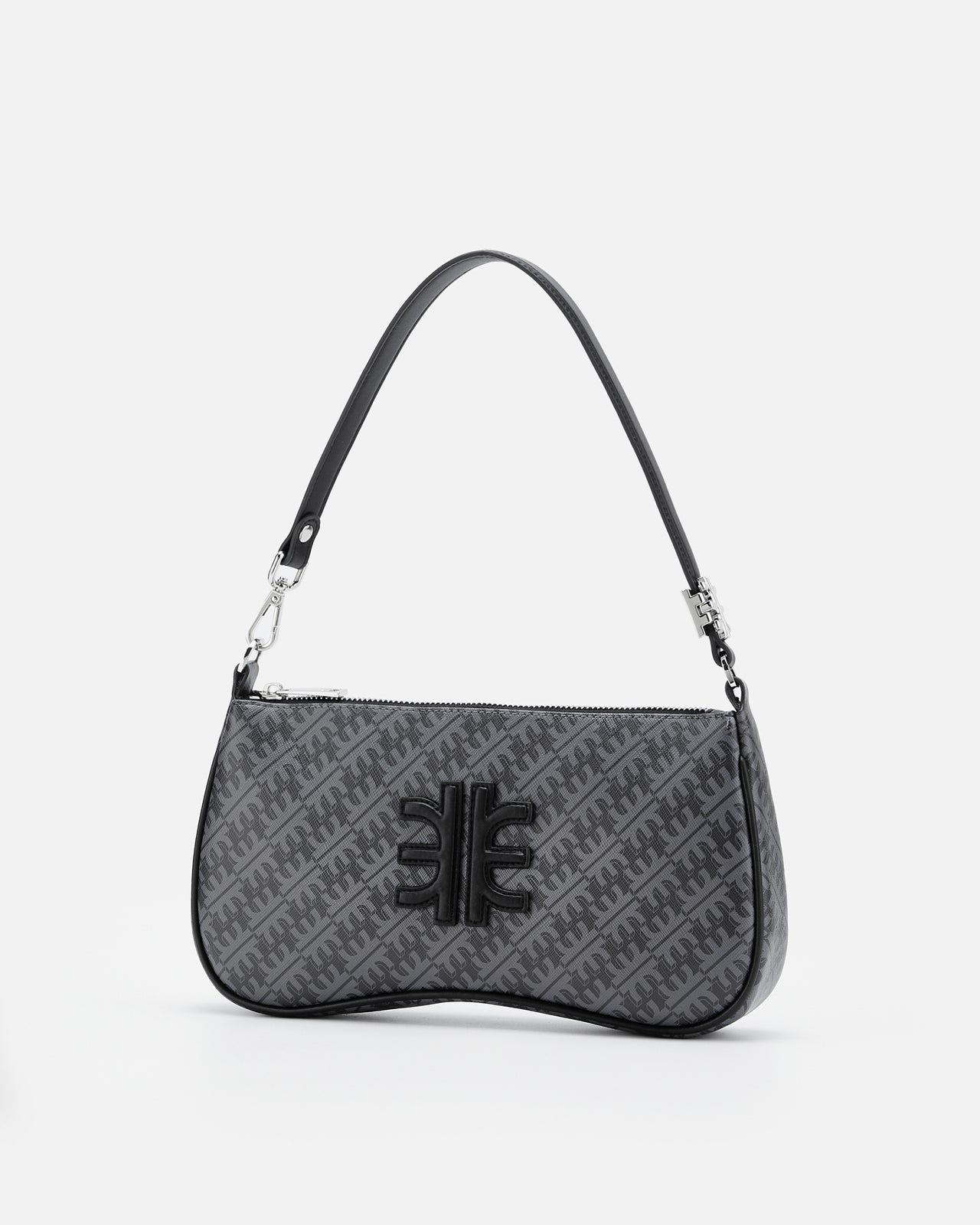 FEI Eva Shoulder Handbag - Iron Black