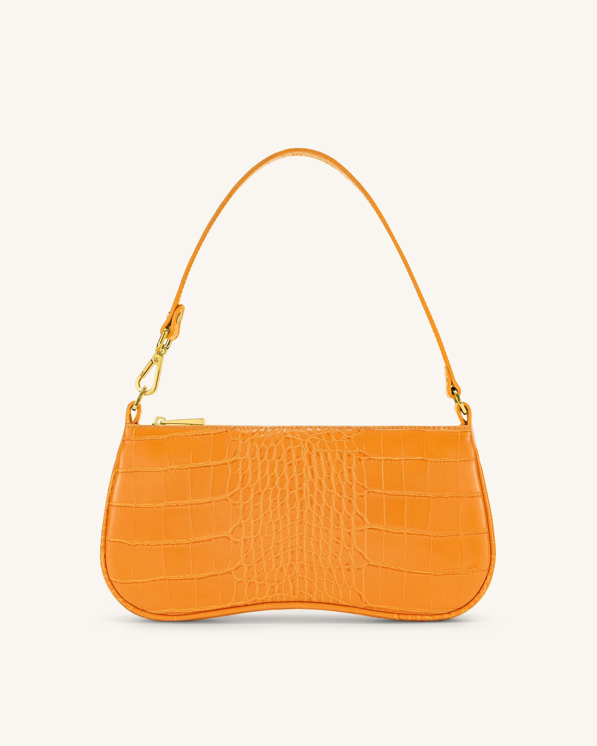 Eva Shoulder Bag - Light Yellow Croc - Fashion Women Vegan Bag Online Shopping - JW Pei